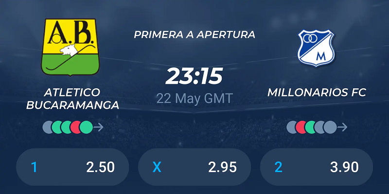 Nhận định trận đấu Millonarios vs Atletico Bucaramanga uk88