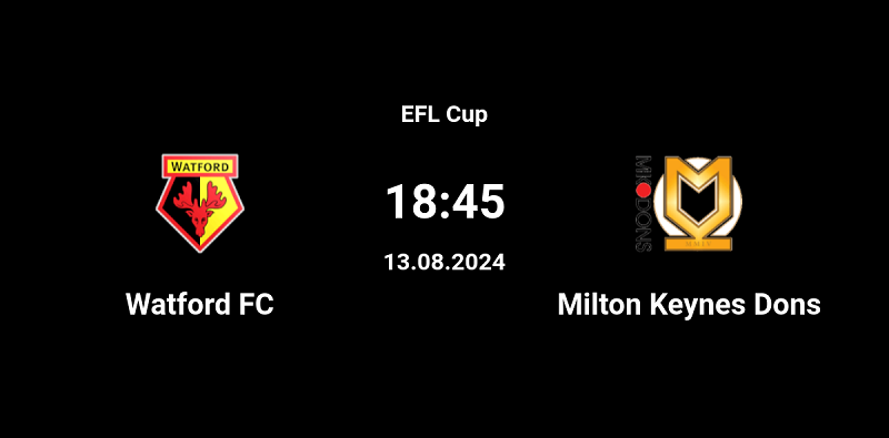 Nhận định trận đấu Watford vs Milton Keynes Dons uk88