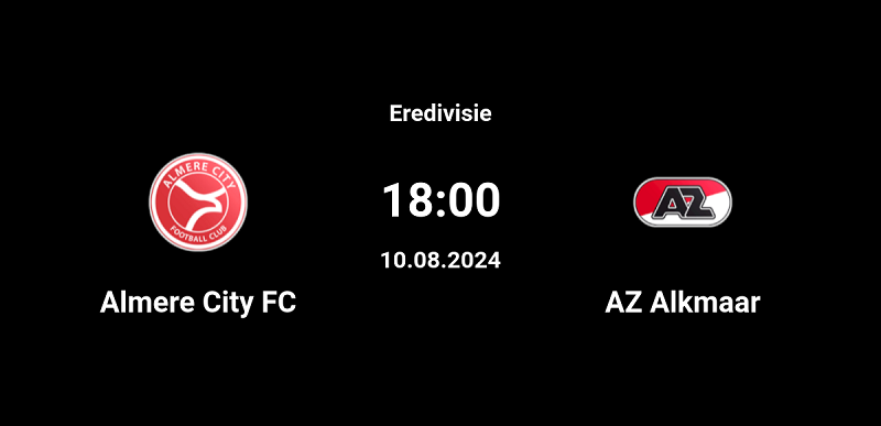 Tip kèo bóng đá trận Almere City vs AZ Alkmaar uk88