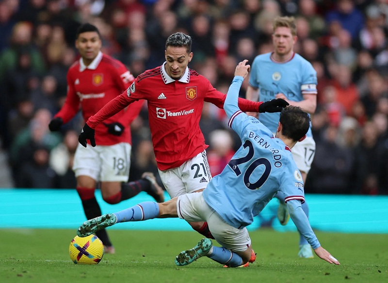 Tip kèo bóng đá trận Manchester City vs Manchester United uk88