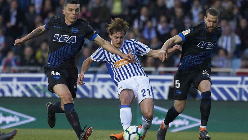 Tip kèo bóng đá trận Real Sociedad vs Deportivo Alaves uk88