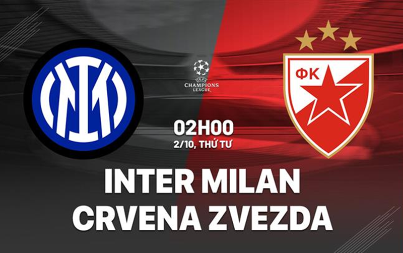 Nhận định trận đấu Inter Milan vs Crvena Zvezda uk88