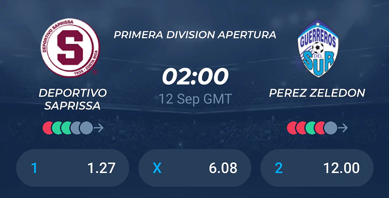 Tip kèo bóng đá trận Deportivo Saprissa vs Perez Zeledon uk88