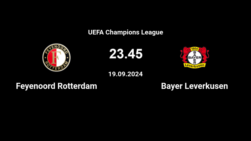 Tip kèo bóng đá trận Feyenoord vs Bayer Leverkusen uk88