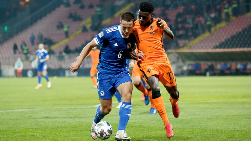 Tip kèo bóng đá trận Hà Lan vs Bosnia Herzegovina uk88