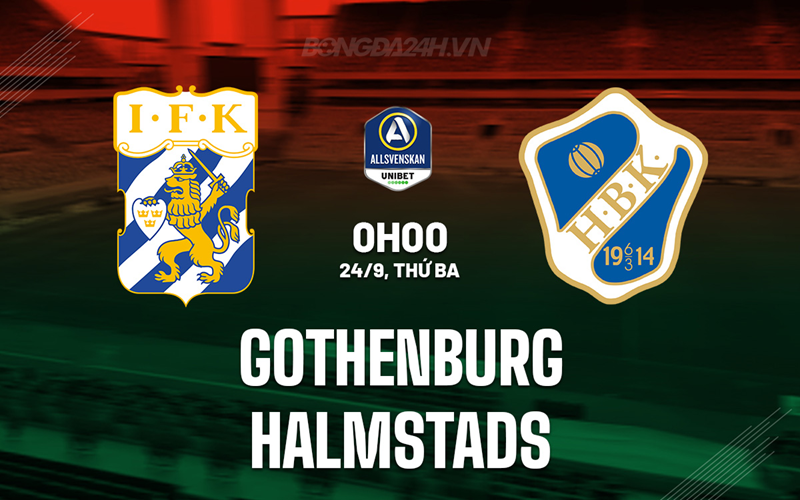Tip kèo bóng đá trận IFK Goteborg vs Halmstads uk88