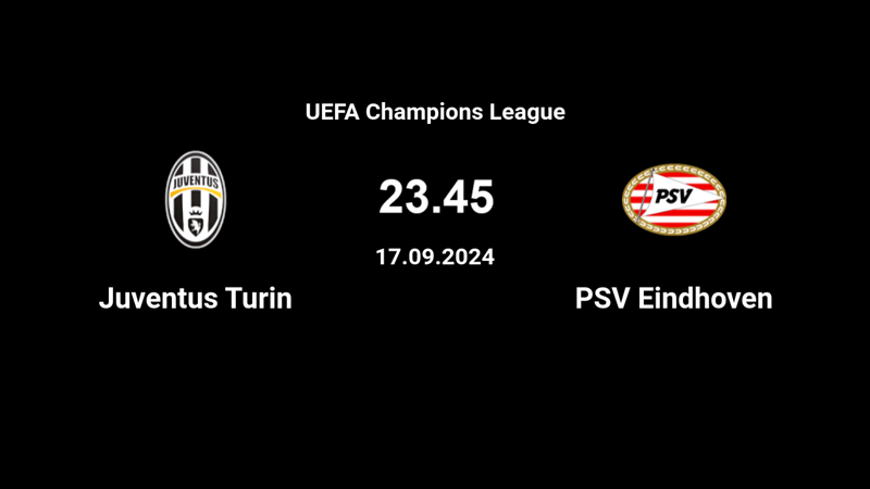 Tip kèo bóng đá trận Juventus vs PSV Eindhoven uk88