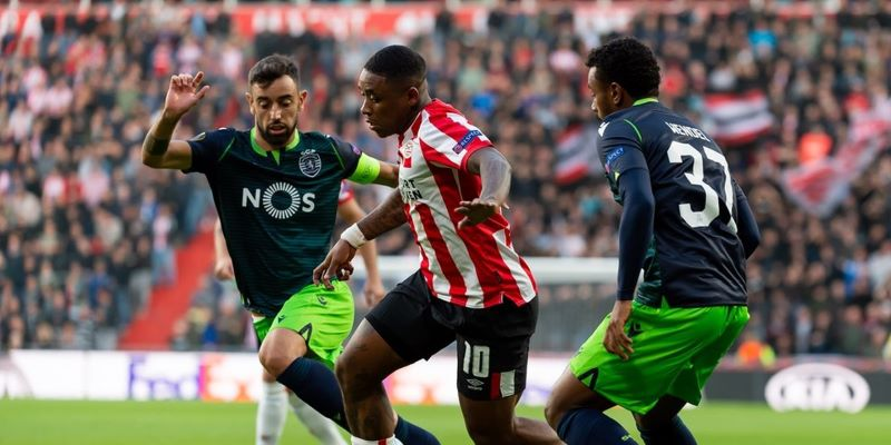 Tip kèo bóng đá trận PSV Eindhoven vs Sporting Lisbon uk88