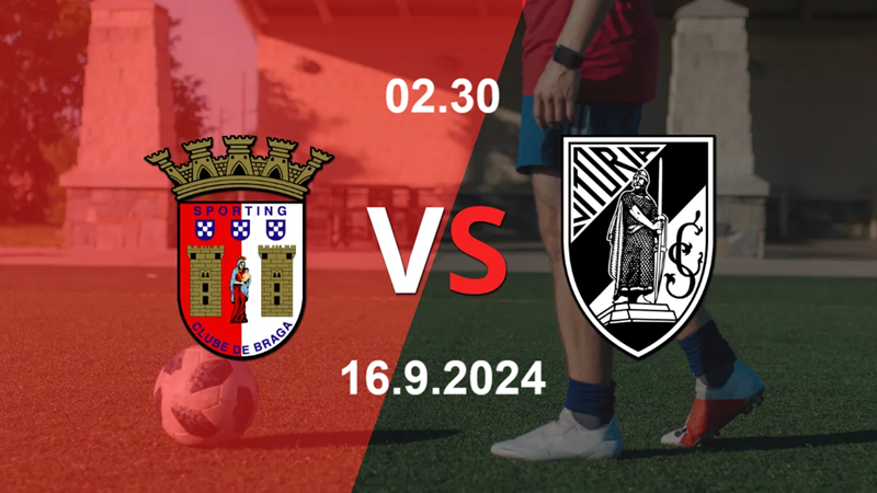 Tip kèo bóng đá trận Sporting Braga vs Vitoria Guimaraes uk88