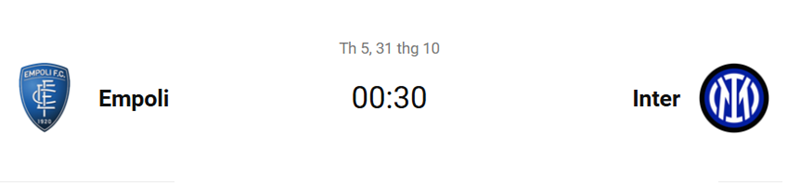Nhận định trận đấu Empoli vs Inter Milan uk88