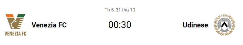 Nhận định trận đấu Venezia vs Udinese uk88