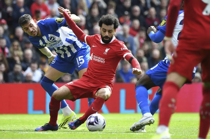 Tip kèo bóng đá trận Brighton vs Liverpool uk88