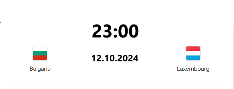 Tip kèo bóng đá trận Bulgaria vs Luxembourg uk88