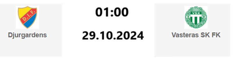 Tip kèo bóng đá trận Djurgarden vs Vasteras SK uk88