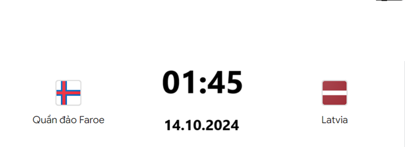 Tip kèo bóng đá trận Faroe Islands vs Latvia uk88