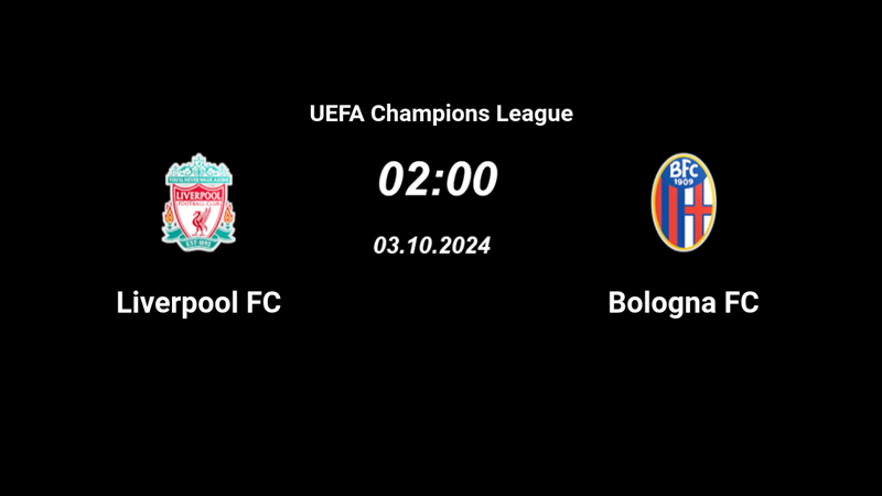 Tip kèo bóng đá trận Liverpool vs Bologna uk88