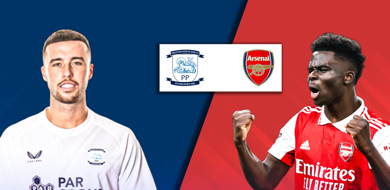 Tip kèo bóng đá trận Preston vs Arsenal uk88, UK88