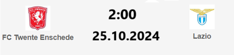 Tip kèo bóng đá trận Twente vs Lazio uk88