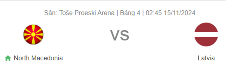 Nhận định trận đấu North Macedonia vs Latvia uk88