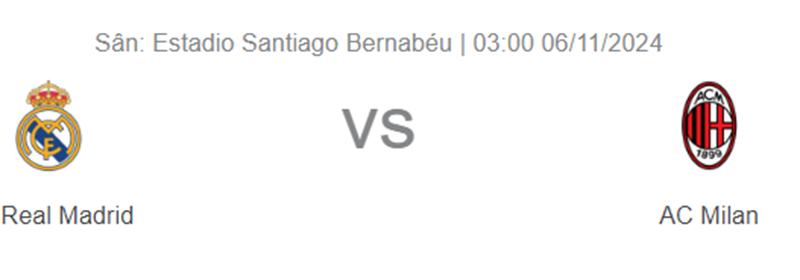 Nhận định trận đấu Real Madrid vs AC Milan uk88