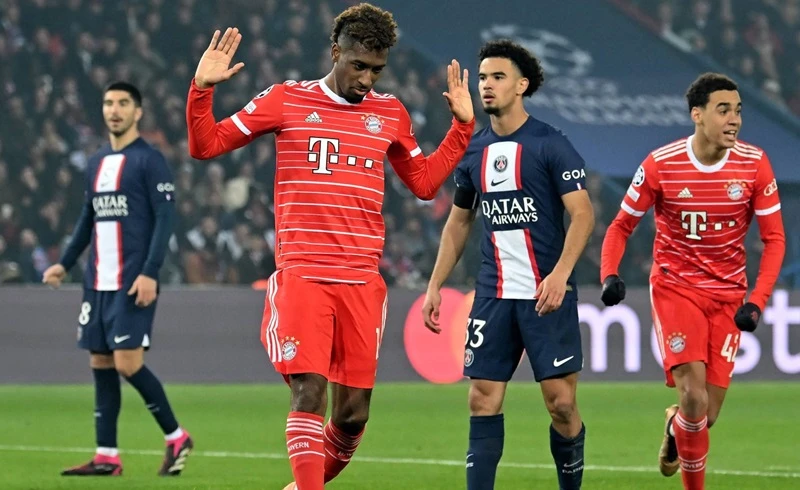 Tip kèo bóng đá trận Bayern Munich vs Paris Saint Germain uk88