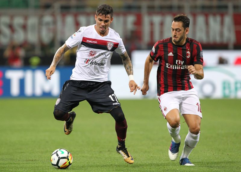 Tip kèo bóng đá trận Cagliari vs AC Milan uk88