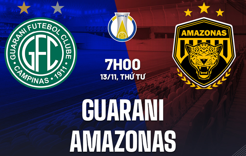 Tip kèo bóng đá trận Guarani De Campinas vs Amazonas uk88