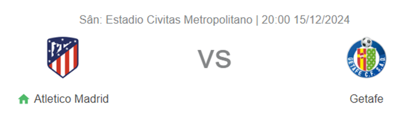 Nhận định trận đấu Atletico Madrid vs  Getafe uk88