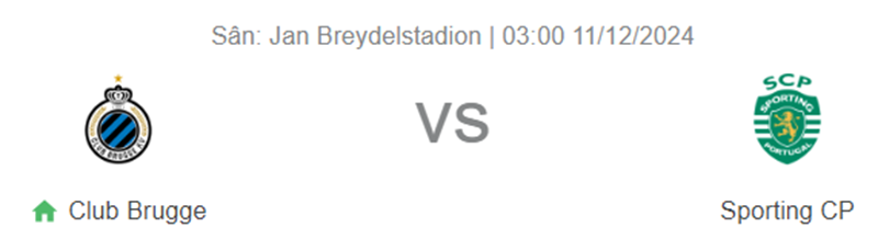 Nhận định trận đấu Club Brugge vs Sporting Lisbon uk88