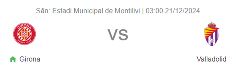 Nhận định trận đấu Girona vs Valladolid uk88