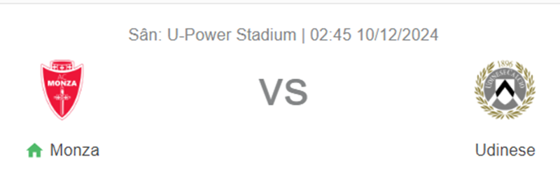 Nhận định trận đấu Monza vs Udinese uk88