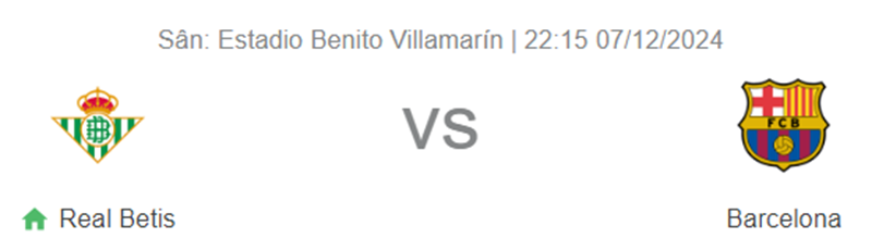 Nhận định trận đấu Real Betis vs Barcelona uk88