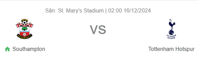Nhận định trận đấu Southampton vs Tottenham uk88