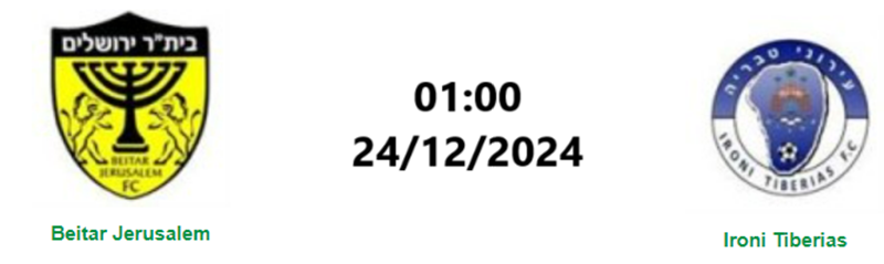 Tip kèo bóng đá trận Beitar Jerusalem vs Irony Tiberias uk88