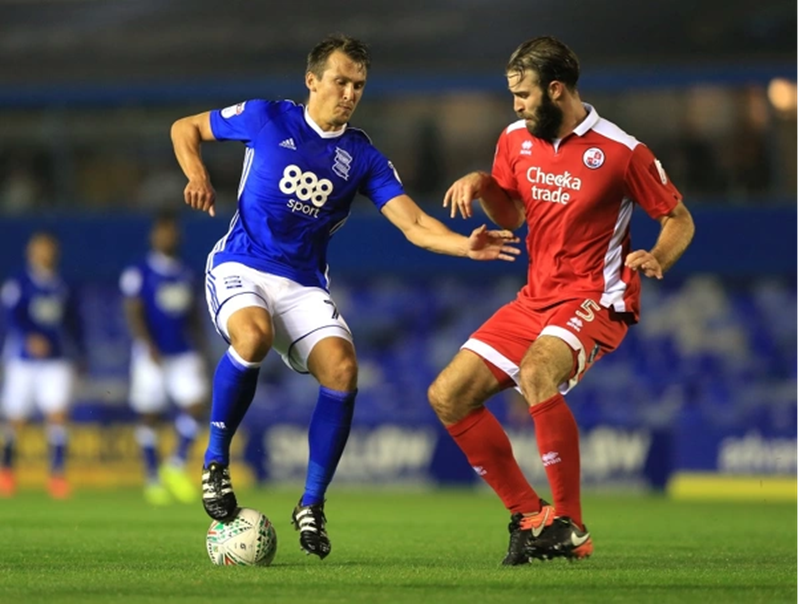Tip kèo bóng đá trận Crawley Town vs Birmingham uk88