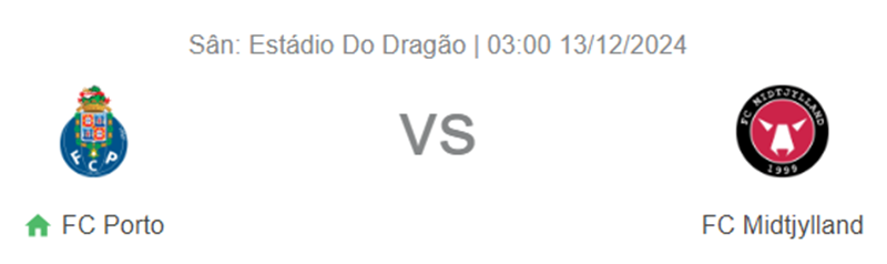 Tip kèo bóng đá trận FC Porto vs Midtjylland uk88