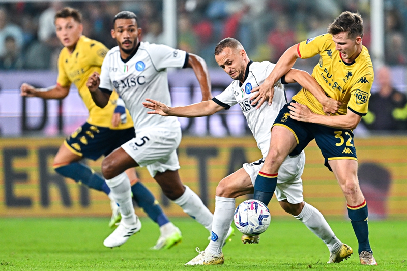 Tip kèo bóng đá trận Genoa vs Napoli uk88