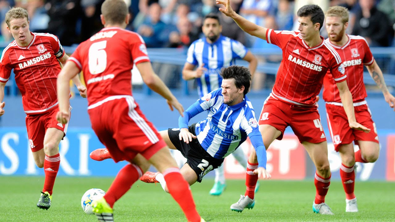 Tip kèo bóng đá trận Middlesbrough vs Sheffield Wednesday uk88