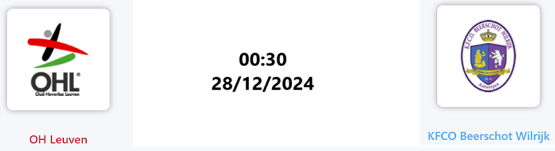 Tip kèo bóng đá trận OH Leuven vs Beerschot Wilrijk uk88