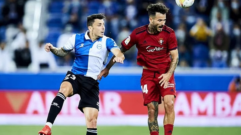 Tip kèo bóng đá trận Osasuna vs Deportivo Alaves uk88