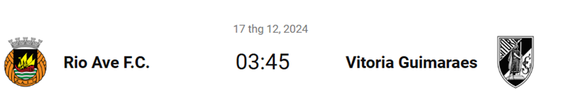 Tip kèo bóng đá trận Rio Ave vs Vitoria Guimaraes uk88