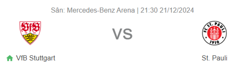 Tip kèo bóng đá trận VfB Stuttgart vs St Pauli uk88