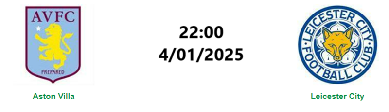 Nhận định trận đấu Aston Villa vs  Leicester City uk88