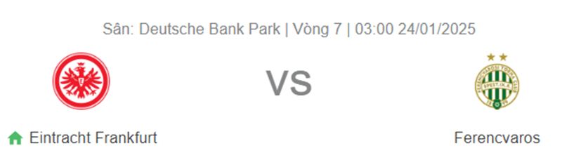 Nhận định trận đấu Eintracht Frankfurt vs Ferencvaros uk88