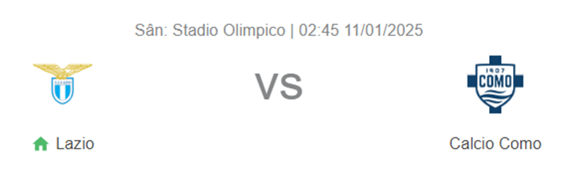 Nhận định trận đấu Lazio vs  Como uk88