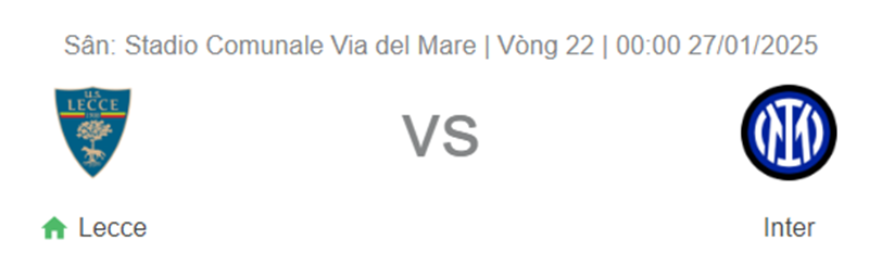 Nhận định trận đấu Lecce vs Inter Milan uk88