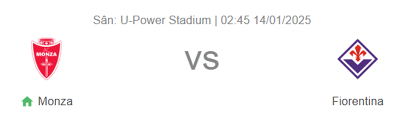 Nhận định trận đấu Monza vs Fiorentina uk88