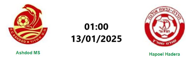 Tip kèo bóng đá trận Ashdod vs Hapoel Hadera uk88