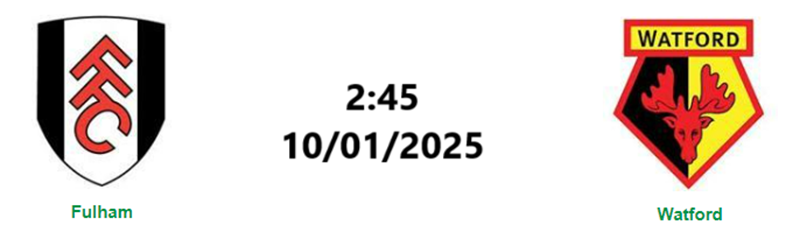 Tip kèo bóng đá trận Fulham vs Watford uk88
