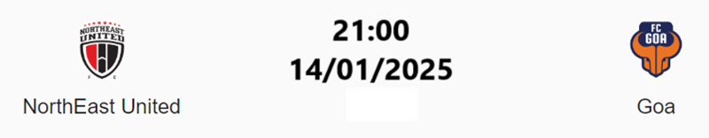 Tip kèo bóng đá trận NorthEast United vs Goa uk88